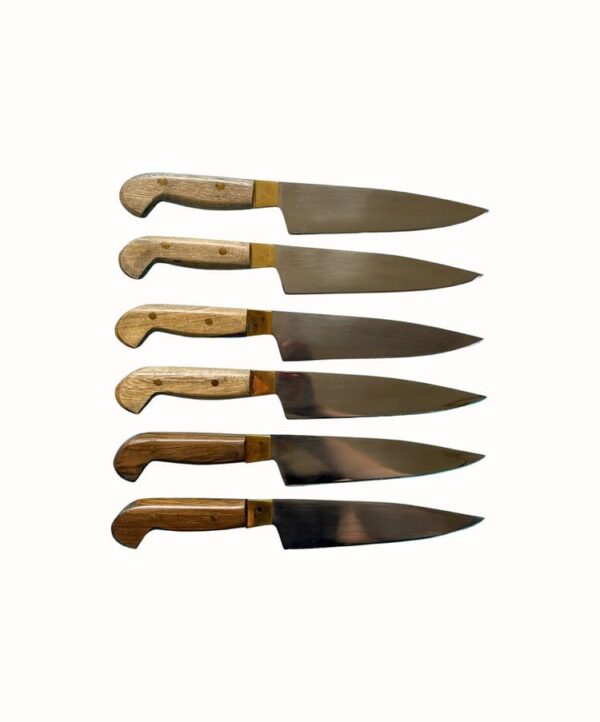 ASADO ARGENTINE STEAK KNIFE OR A STEAK KNIFE SET - GAUCHO STYLED IN DESIGN WITH FULL TANG STAINLESS STEEL BLADES - GENUINE & HAND CRAFTED! - CUCA-877-207/547 - Image 6