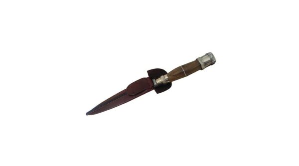 ARGENTINIAN EXOTIC WOOD 'CUCHILLO' GAUCHO KNIFE - HANDMADE IN ARGENTINA! - CUCA-476/1235