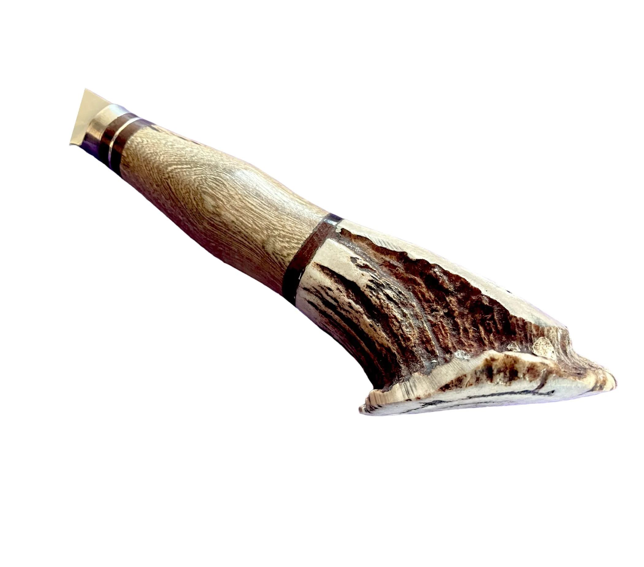 Rugged Staghorn & Hardwood Gaucho Knife - Image 4