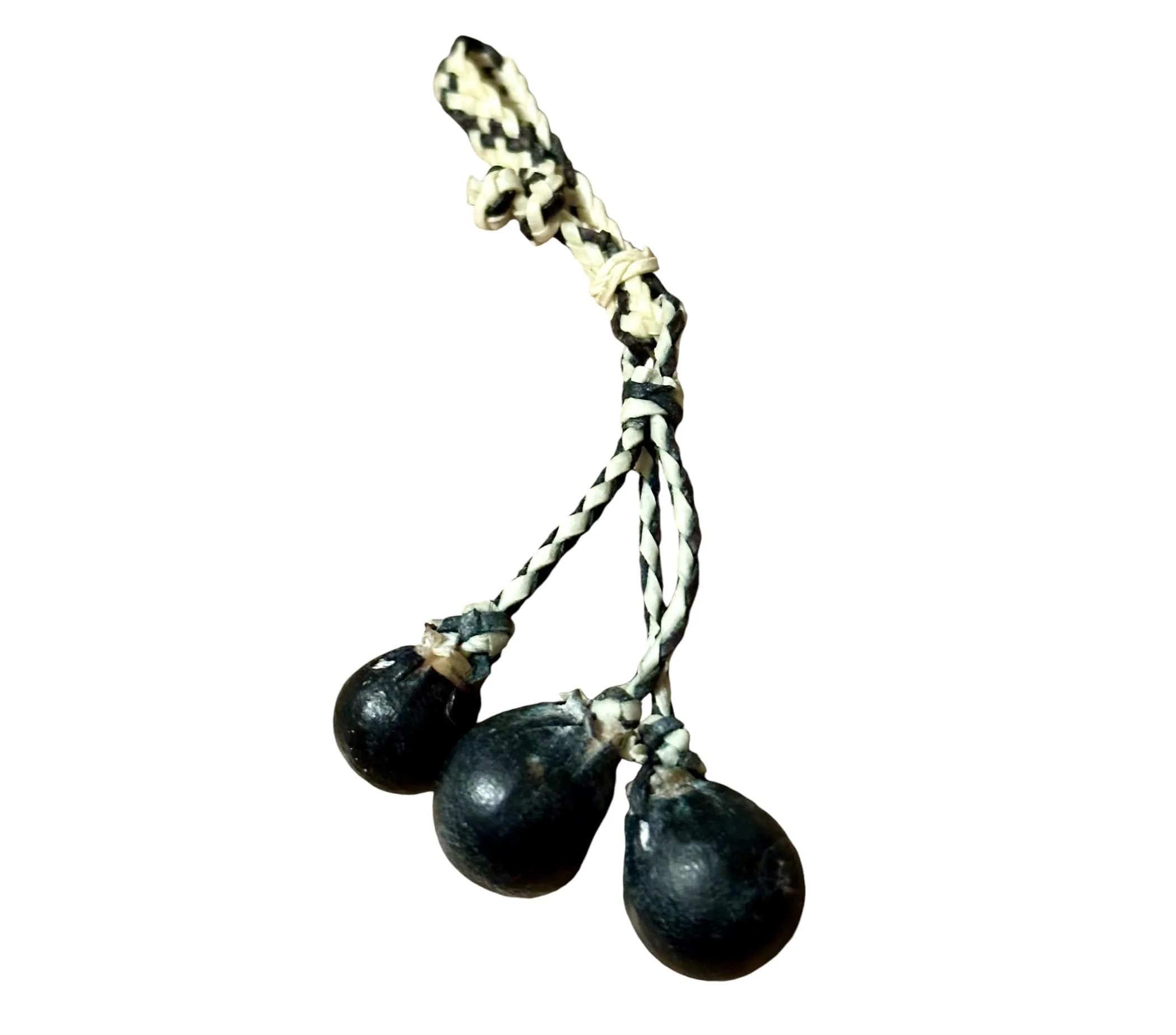 Mini Hand-Braided Leather Boleadoras Keychain – Authentic Gaucho Style - Image 5