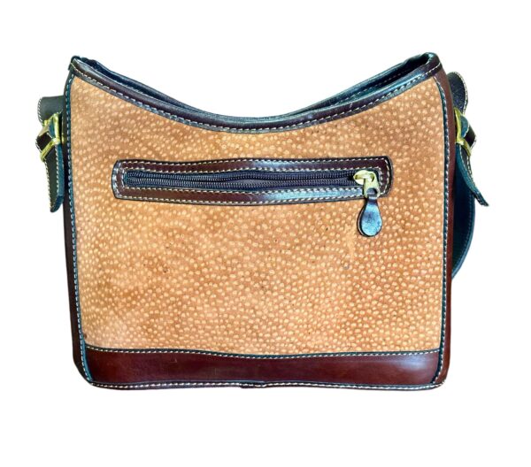 Genuine Capybara / Carpincho Hide Short Strap Shoulder Purse Bag - Image 5