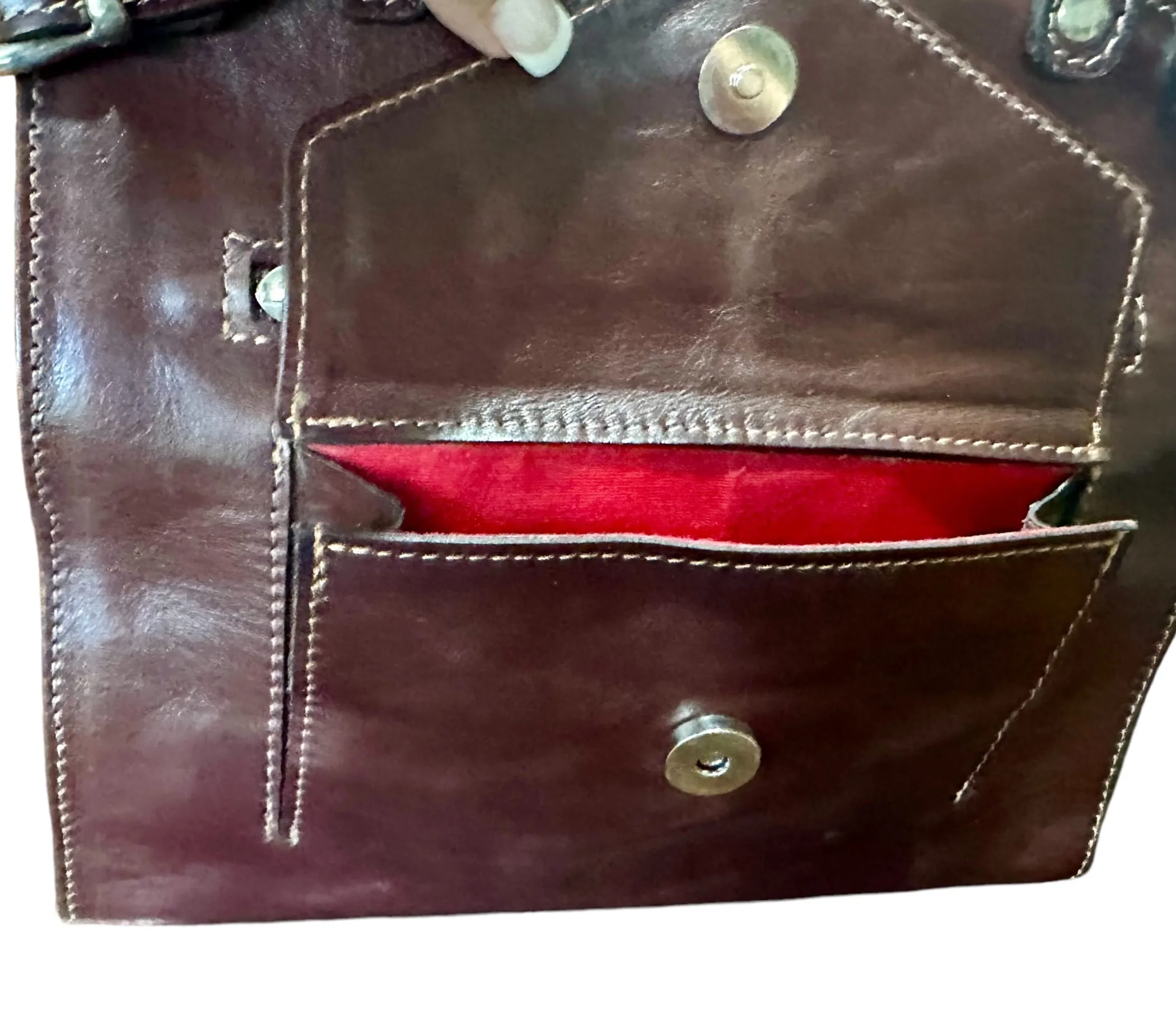 Argentinean Leather Bag - Versatile with a Stylish Design Handmade in Argentina - Image 5