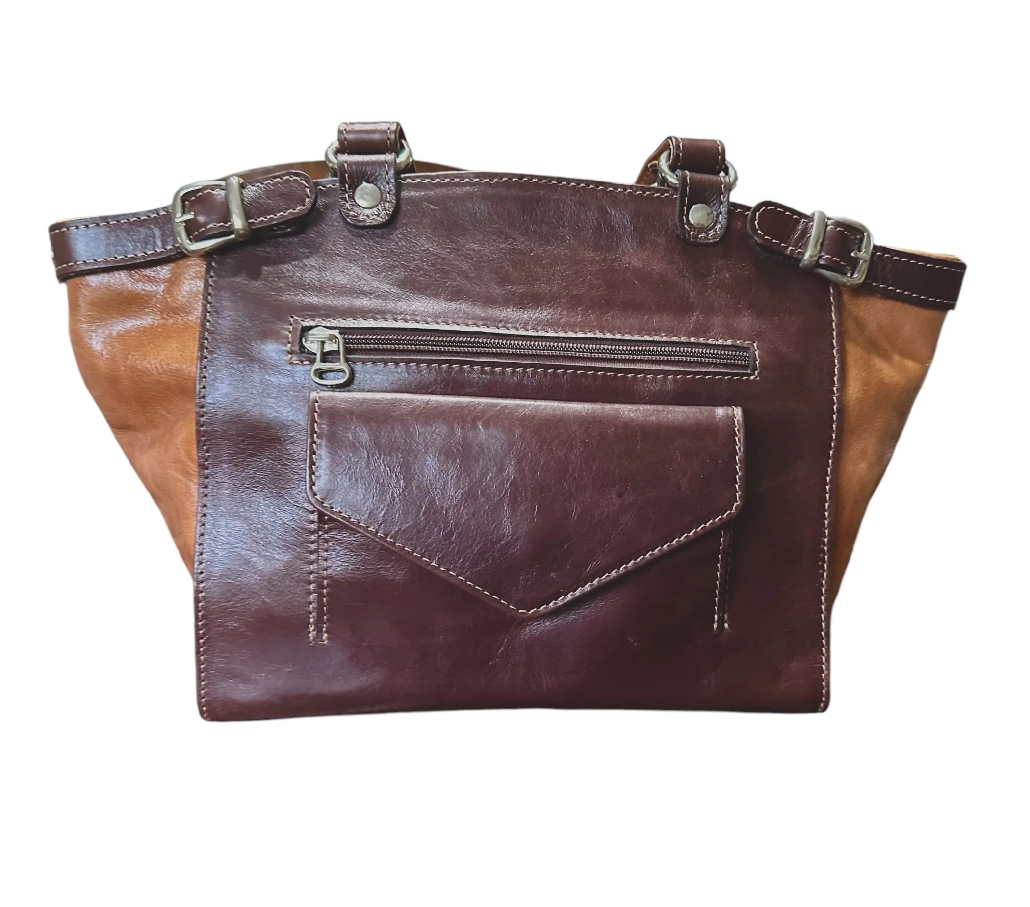Argentinean Leather Bag - Versatile with a Stylish Design Handmade in Argentina