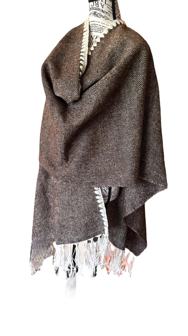 Authentic Alpaca Hypo-allergenic - Gaucho Ruanas - Cape Style Shawl, Cape, Wrap - Image 6