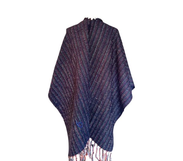 Authentic Alpaca Hypo-allergenic - Gaucho Ruanas - Cape Style Shawl, Cape, Wrap - Image 3