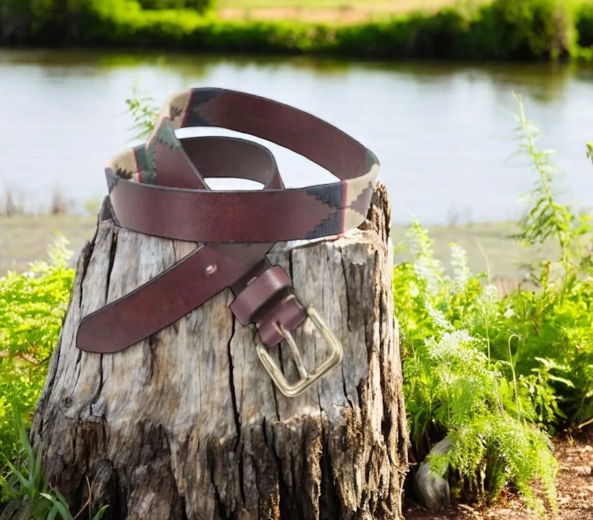 Handmade Argentinian Leather Belt | Premium Polo Style