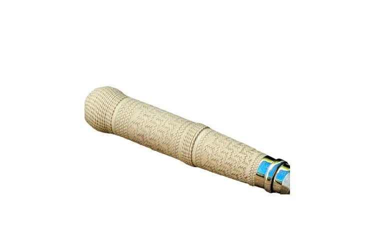 RAWHIDE LEATHER HAND BRAIDED GAUCHO KNIFE - STAINLESS STEEL FULL TANG BLADE - MART-2516 - Image 2