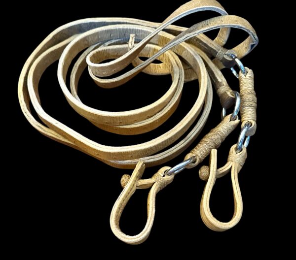 Argentina, 'The Land of the Gaucho' -100% Handmade, Braided Rawhide Leather Split Rein Set