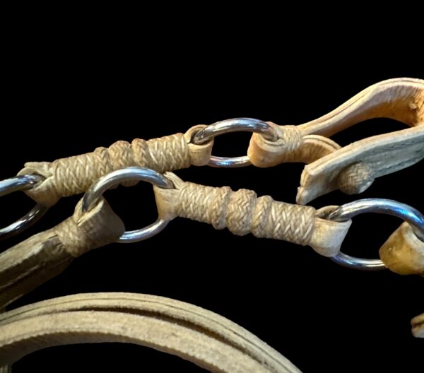 Argentina, 'The Land of the Gaucho' -100% Handmade, Braided Rawhide Leather Split Rein Set - Image 8