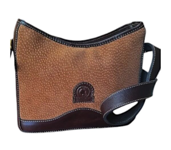 Genuine Capybara / Carpincho Hide Short Strap Shoulder Purse Bag