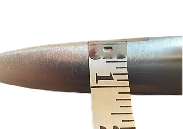 20CM STAINLESS STEEL GAUCHO KNIFE WITH ANTI-AIRCRAFT .50 CALIBER BULLET HANDLE! ` NATY-50/2850 - Image 4