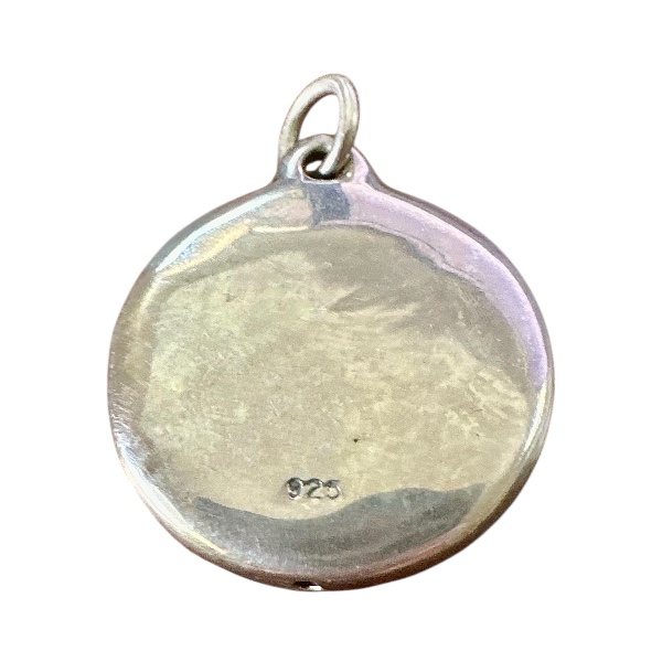 Exquisite Sterling Holy Spirit Medal - Image 5