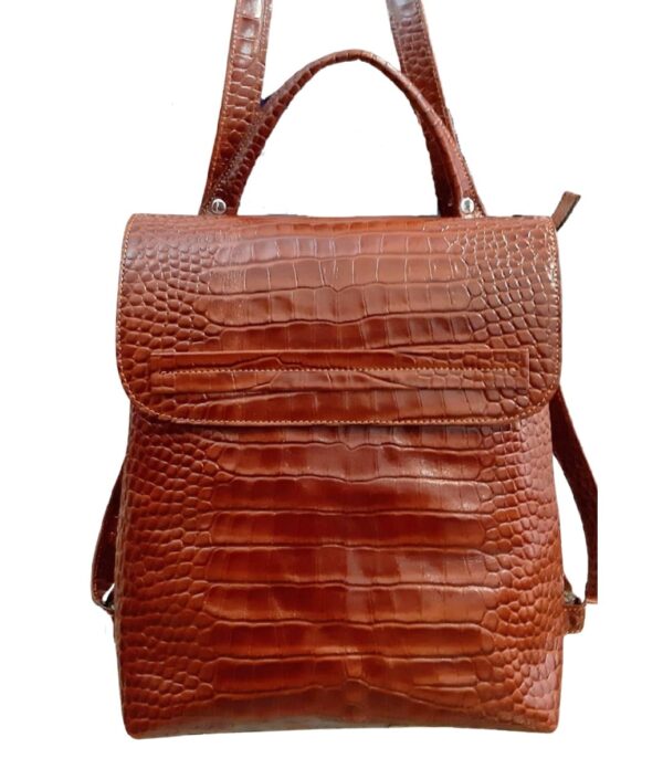 100% HANDMADE GENUINE ARGENTINIAN COWHIDE LEATHER BACKPACK - LITE-WEIGHT, COMPACT DESIGN YET ROOMY! MANY COLORS TO CHOICE!  OZ-326/2636-R - Image 13