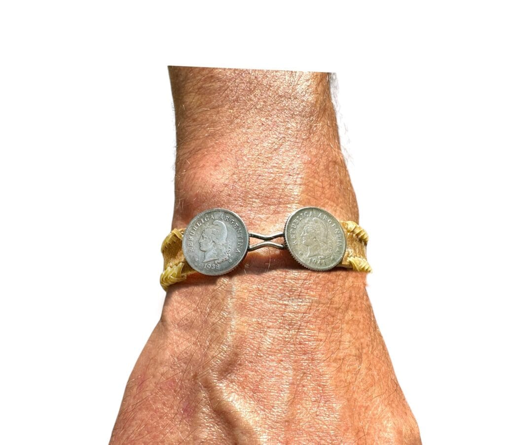 centavo coin bracelet