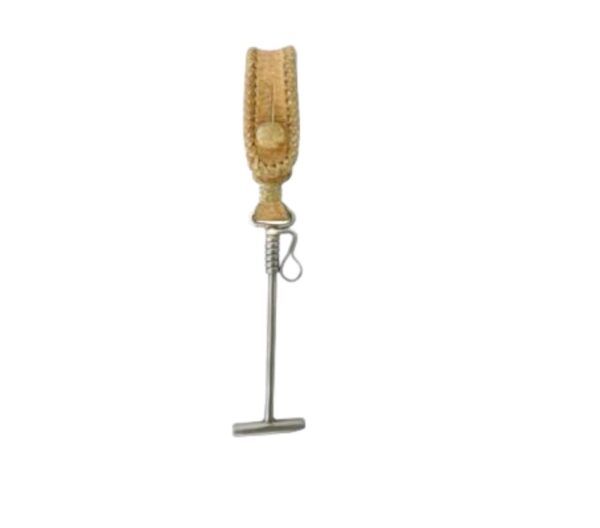 Rawhide Argentina Leather Polo Mallet Key Chain in Alpaca Silver - LLA723/388 - Image 3