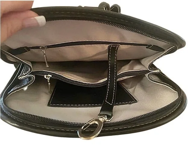 Reptile Print Argentine Leather Back Pack Bag - Image 6