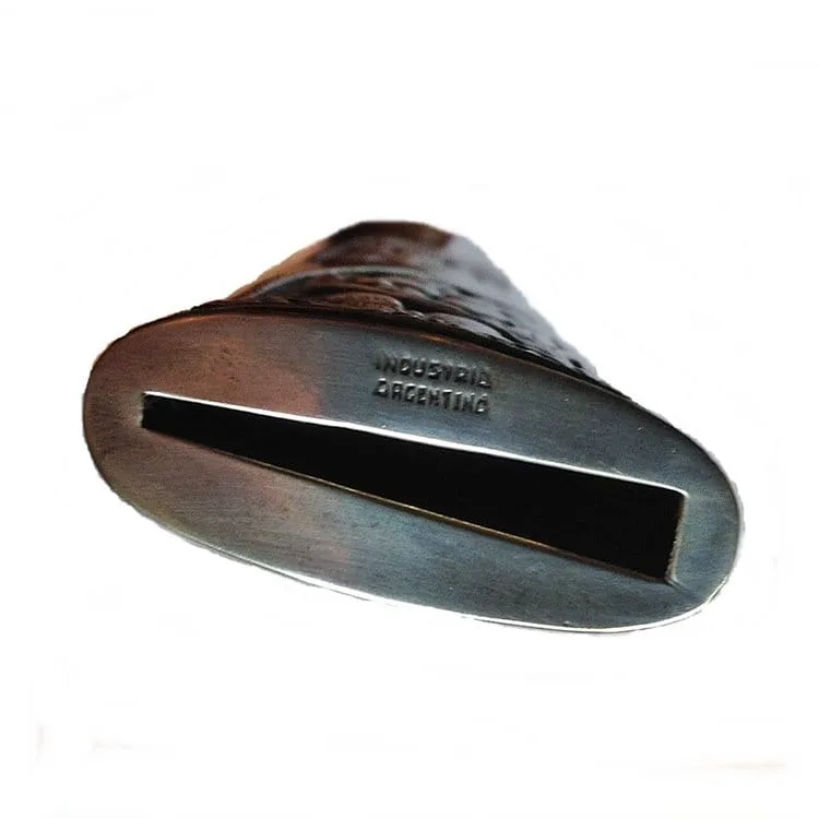 AUTHENTIC ALPACA SILVER CUCHILLO ARGENTINIAN GAUCHO KNIFE WITH STAINLESS STEEL BLADE - CACU-404/3684 - Image 6