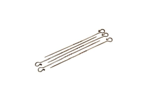 BBQ SKEWERS! HAND FORGED WROUGHT IRON SHISH KABAB MEAT SKEWERS - PF1384/17-BBQ