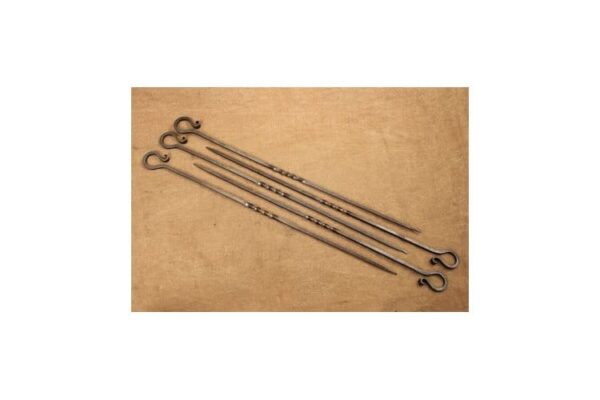 BBQ SKEWERS! HAND FORGED WROUGHT IRON SHISH KABAB MEAT SKEWERS - PF1384/17-BBQ - Image 4