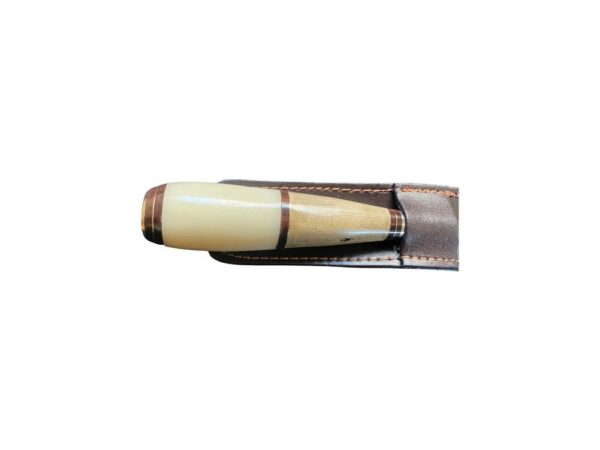 POLISHED BONE, EXOTIC HARDWOOD, ANTLER HANDLED GAUCHO KNIFE SHARPENING STEEL - HANDMADE IN ARGENTINA! - CHA211/650 - Image 5