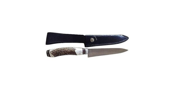 ARGENTINE, 100% HANDMADE, STAG HORN GAUCHO KNIFE - BELT STYLED SCARAB - CA-CU125-2-2/2117