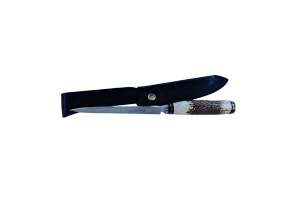 ARGENTINE, 100% HANDMADE, STAG HORN GAUCHO KNIFE - BELT STYLED SCARAB - CA-CU125-2-2/2117 - Image 3