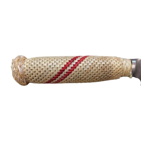 20CM HAND BRAIDED RAW HIDE LEATHER GAUCHO KNIFE WITH MATCHING SCARAB - A RARE FIND! - Image 7