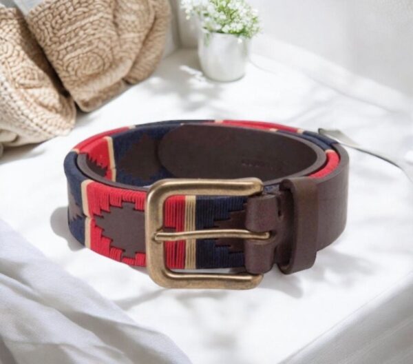 Argentine Leather Polo Belt | Handwoven & Stylish
