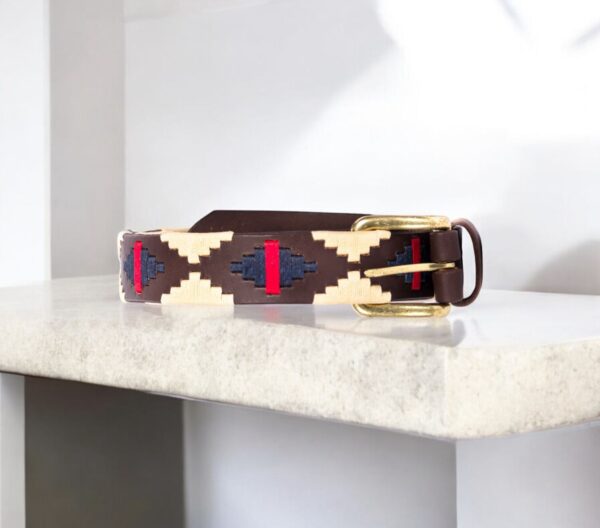 Handmade Genuine Leather Belt – Premium Full-Grain Leather & Solid Brass Buckle