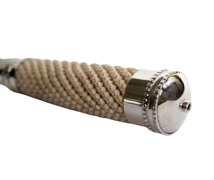 HAND BRAIDED RAWHIDE LEATHER HANDLED, FIXED BLADE GAUCHO KNIFE - EA-CI0006214/2188 - Image 4