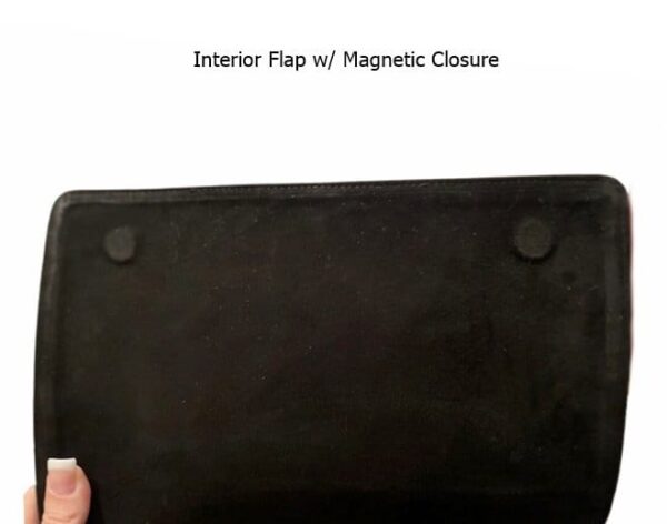 DESIGNER STYLED CLUTCH BAG - 100% AUTHENTIC GOAT HIDE ENVELOPE STYLE CLUTCH BAG - HANDMADE IN ARGENTINA - NATY-Z/GH - Image 2