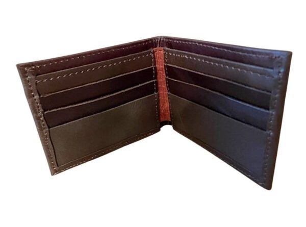 "HAIRY HIDE" COWHIDE LEATHER WALLET - MEN'S CREDIT CARD STYLE, HANDMADE IN ARGENTINA - ARG-BIL105/619-HH - Image 2
