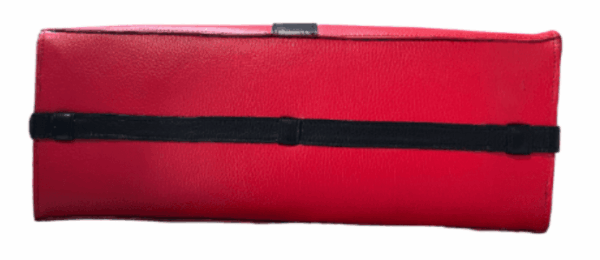 Stunning Style, Designer Look, Handmade - Handmade in Argentina from the World's Best Leather! Genuine Red Leather Tote Bag - P-JACKSON/6827 - Image 6