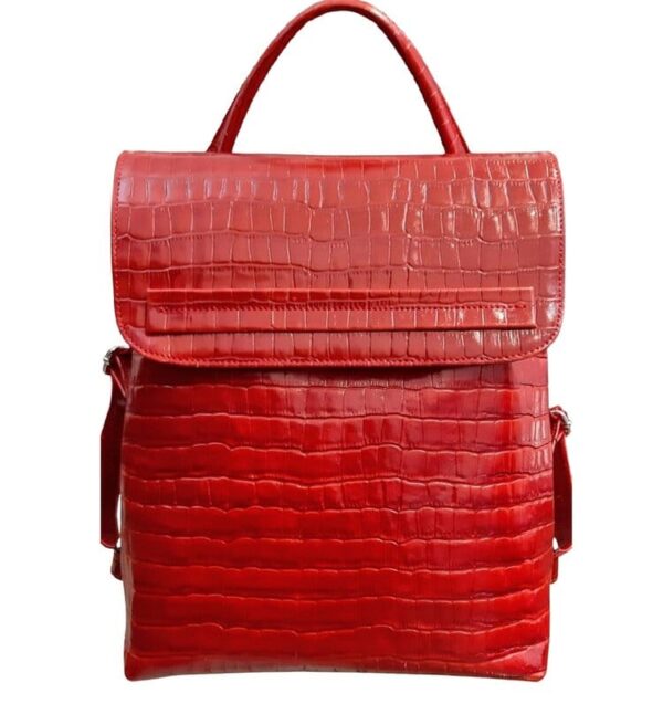 100% HANDMADE GENUINE ARGENTINIAN COWHIDE LEATHER BACKPACK - LITE-WEIGHT, COMPACT DESIGN YET ROOMY! MANY COLORS TO CHOICE!  OZ-326/2636-R