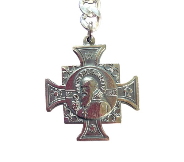 Saint Benedict Cross Keychain | Style with Purpose, Faith in Every Detail - Image 4