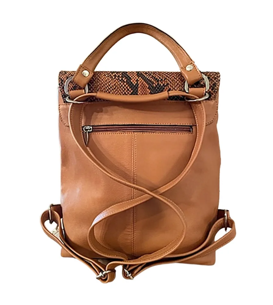 Argentine Leather Women's Backpack - Image 2