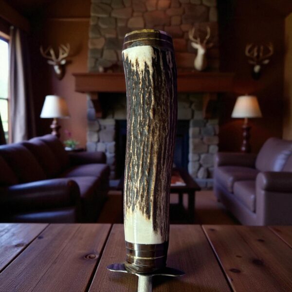Premium Staghorn Sharpening Steel - Image 4