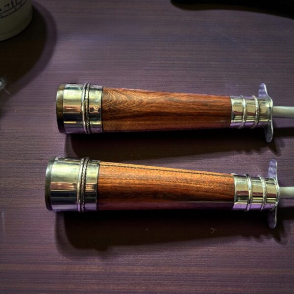 Handcrafted Anchico Wood Sharpening Steel - Image 4