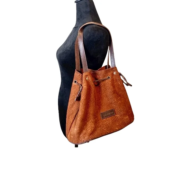 Unconstructed Capybara Drawstring 'HoBo' Styled Bag - Image 3